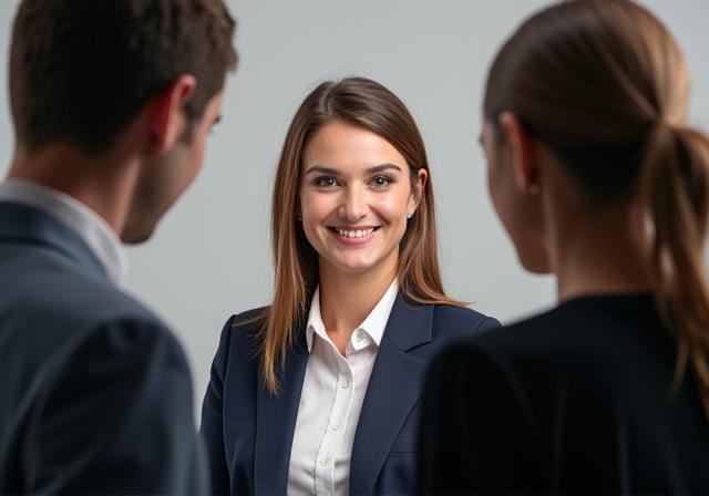 Professional headshot photography session