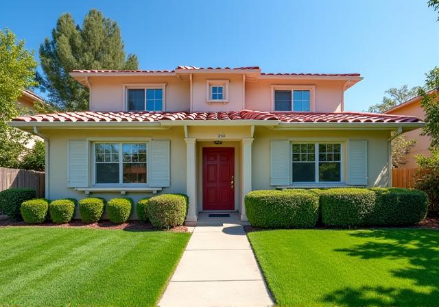 Real estate exterior photography